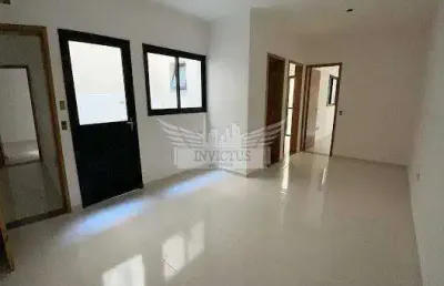 Apartamento sem condomínio com 2 quartos para comprar, 50m² - jardim alvorada, santo andré/sp.