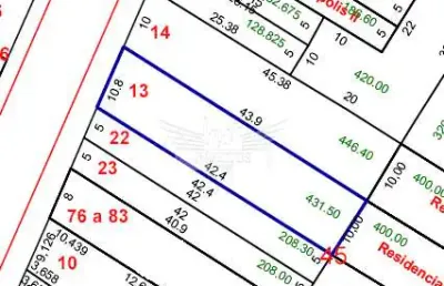 Oportunidade de terreno comercial/residencial à venda, 431m² - vila gilda em santo andré !!!