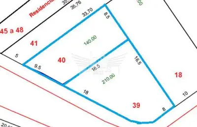 Terreno residencial à venda, 350m² - jardim paraíso, santo andré/sp.