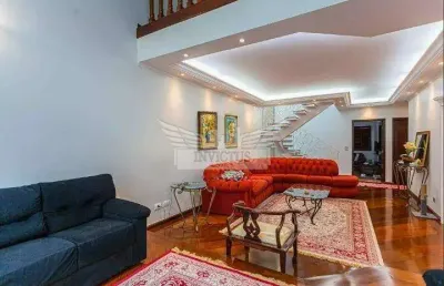 Lindo sobrado com 3 suítes à venda, 310m² - casa branca, santo andré/sp.