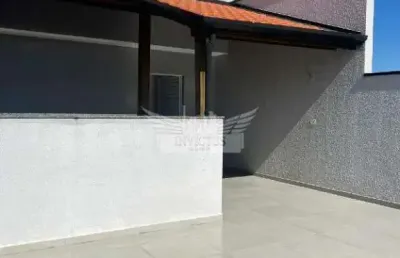 Cobertura sem condomínio com 2 dormitórios para comprar, 115m² - jardim las vegas, santo andré/sp.