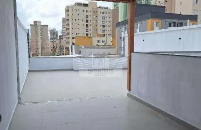Cobertura sem condomínio nova com elevador à venda, 110m² - vila guiomar, santo andré/sp.