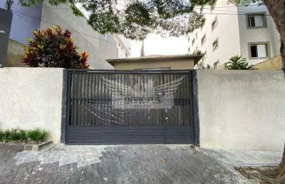 Casa assobrada com 4 dormitórios para locação, 255m² - centro de santo andré/sp.