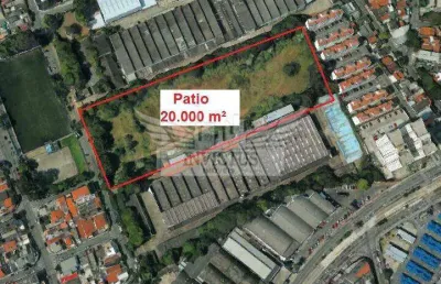 Terreno comercial/industrial para locação, 20.000m² - piraporinha, diadema/sp.