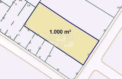 Terreno plano à venda, 1.000m² - vila homero thon, santo andré/sp.