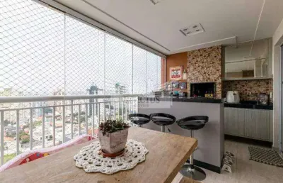 Apartamento com 3 quartos no condomínio no praça jardim para comprar, 115m² - vila valparaíso, santo andré/sp.