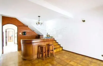 Sobrado com 3 dormitórios para comprar, 168m² - vila scarpelli, santo andré/sp.