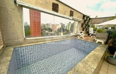 Cobertura com 4 suítes no condomínio modigliani para comprar, 250m² - bairro jardim, santo andré/sp.