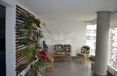 Apartamento com 3 suítes no edifício premier espaço cerâmica para comprar, 198m² - santo antônio, santo andré/sp.