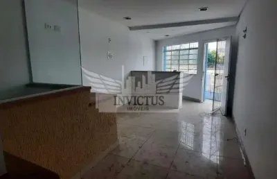 Sobreloja comercial para alugar, 90m² - vila linda, em santo andré/sp.