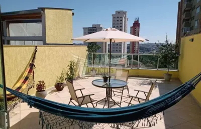 Cobertura sem condomínio com 4 quartos para comprar, 180m² - campestre, santo andré/sp.