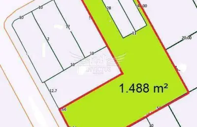 Terreno comercial/industrial para locação, 1.488m² - jardim, santo andré/sp.
