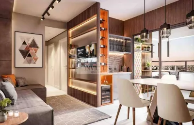 Apartamento com 2 suítes no edifício mirai campestre, 93m² - campestre, santo andré/sp.