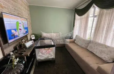 Sobrado com 3 dormitórios para locação, 80m² - utinga, santo andré/sp.