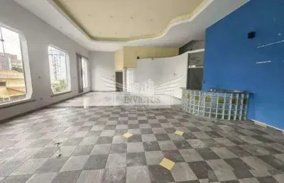 Salão comercial para locação, 375m² - vila gilda, santo andré/sp.