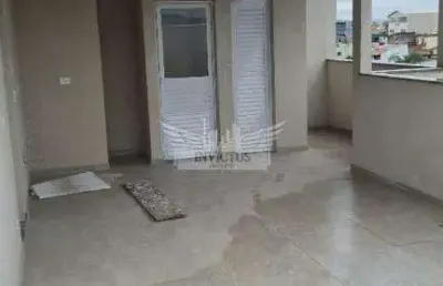 Cobertura sem condomínio com 2 dormitórios à venda, 98m² - jardim santo alberto, santo andré/sp.