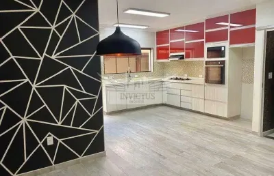 Sobrado com 3 quartos para comprar, 254m² - jardim santo antônio, santo andré/sp.