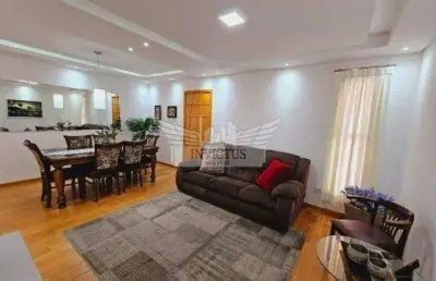 Apartamento com 3 suítes no edifício delacroix para comprar, 155m² - vila bastos, santo andré/sp.
