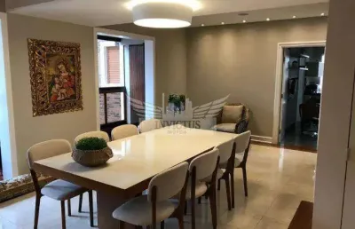 Apartamento de alto padrão com 3 dormitórios no edifício bellevile à venda, 260m² - jardim, santo andré/sp.