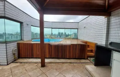 Cobertura com 3 quartos no edifício thereza sabatini lazzuri para comprar, 220m² - nova petrópolis, são bernardo do campo/sp.