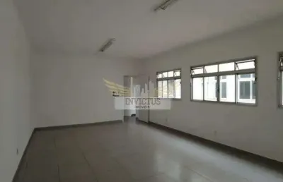 Sala comercial para alugar, 90m² - bairro parque das nações, santo andré/sp.