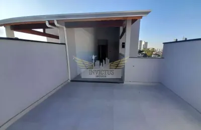 Cobertura sem condomínio com 2 quartos para comprar, 103m² - vila eldízia, santo andré/sp.
