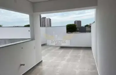 Cobertura sem condomínio com 2 quartos para comprar, 101m² - vila américa em santo andré/sp.
