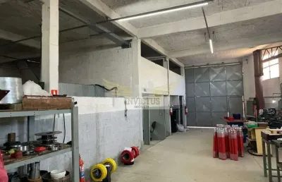 Galpão comercial/industrial para comprar, 670m² - jardim esperança, mauá/sp.