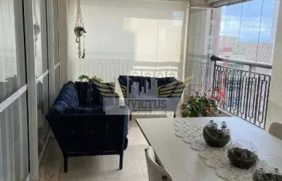 Apartamento com 3 suítes no condomínio novo jardim para comprar, 177m² - campestre, santo andré/sp.