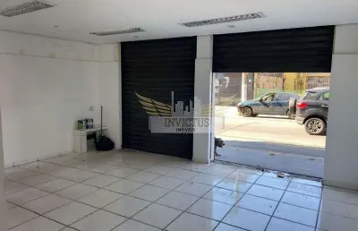 Salão comercial para alugar, 57m² - vila alzira, santo andré/sp.