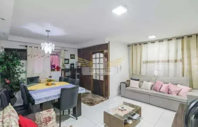 Casa térrea com 3 quartos para alugar, 213m² - bairro santa maria, santo andré/sp.