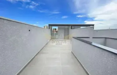 Cobertura sem condomínio com 2 quartos para comprar, 101m² - santa maria, santo andré/sp.