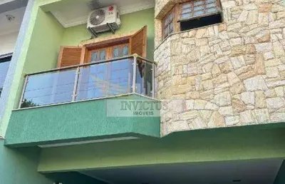 Sobrado com 3 suítes para comprar, 195m² - vila camilópolis, santo andré/sp.