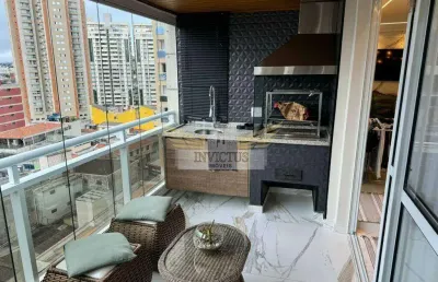 Apartamento com 3 quartos no residencial paris para comprar, 114m² - centro, santo andré/sp.