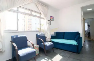 Apartamento com 2 quartos no edifício ângela para alugar, 63m² - vila bastos, santo andré/sp.
