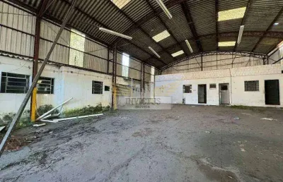 Galpão comercial para alugar, 700m² - bairro jardim, santo andré/sp