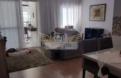 Apartamento com quartos no condomínio cidade viva para comprar, 70m² - bairro jardim, santo andré/sp.