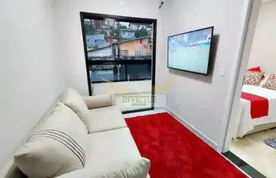 Apartamento mobiliado com 2 quartos para comprar, 45m² - vila floresta, santo andré/sp.
