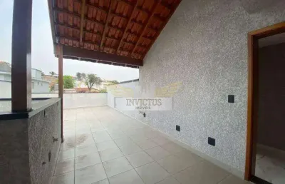 Cobertura sem condomínio com 2 quartos para comprar, 100m² - vila guaraciaba, santo andré/sp.