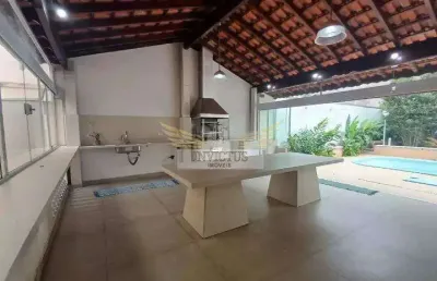 Sobrado de alto padrão para comprar, 424m² - vila scarpelli, santo andré/sp.