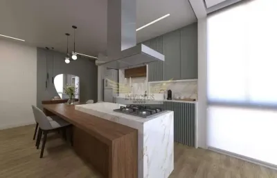 Apartamento com 2 quartos no residencial maluhia para comprar, 59m² - utinga, santo andré/sp.