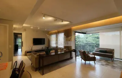 Apartamento mobiliado com 3 quartos no edifício figue para comprar, 120m² - bairro jardim, santo andré/sp.