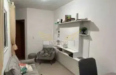 Apartamento sem condomínio como 2 quartos para comprar, 44m² - vila valparaíso, santo andré/sp.
