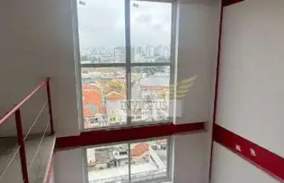 Apartamento tipo loft com 1 quarto para comprar, 50m² - vila são pedro, santo andré/sp.