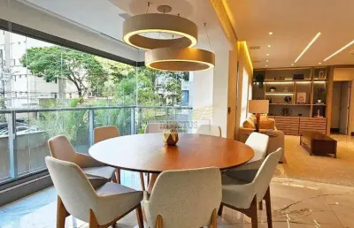Apartamento com 3 suítes no condomínio palmer para comprar, 153m² - bairro jardim, santo andré/sp.