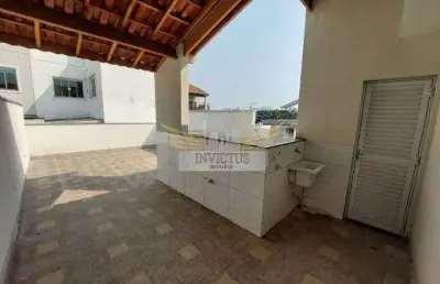 Cobertura sem condomínio com 2 quartos para comprar, 80m² - vila scarpelli, santo andré/sp.