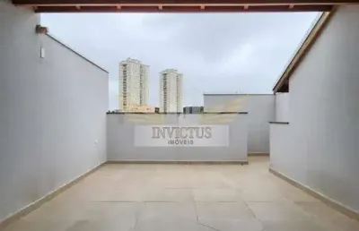 Cobertura com 3 quartos para comprar, 134m² - vila curuçá, santo andré/sp.