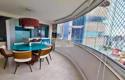 Apartamento com 3 suítes no condomínio blue residence para comprar, 128m² - vila floresta, santo andré/sp.