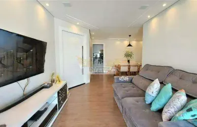 Apartamento com 3 quartos no condomínio bela vista para comprar, 90m² - jardim bela vista, santo andré/sp.