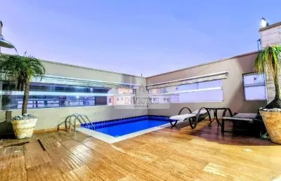 Cobertura com 4 suítes no edifício kensington palace residence para comprar, 270m² - santa paula, são caetano do sul/sp.